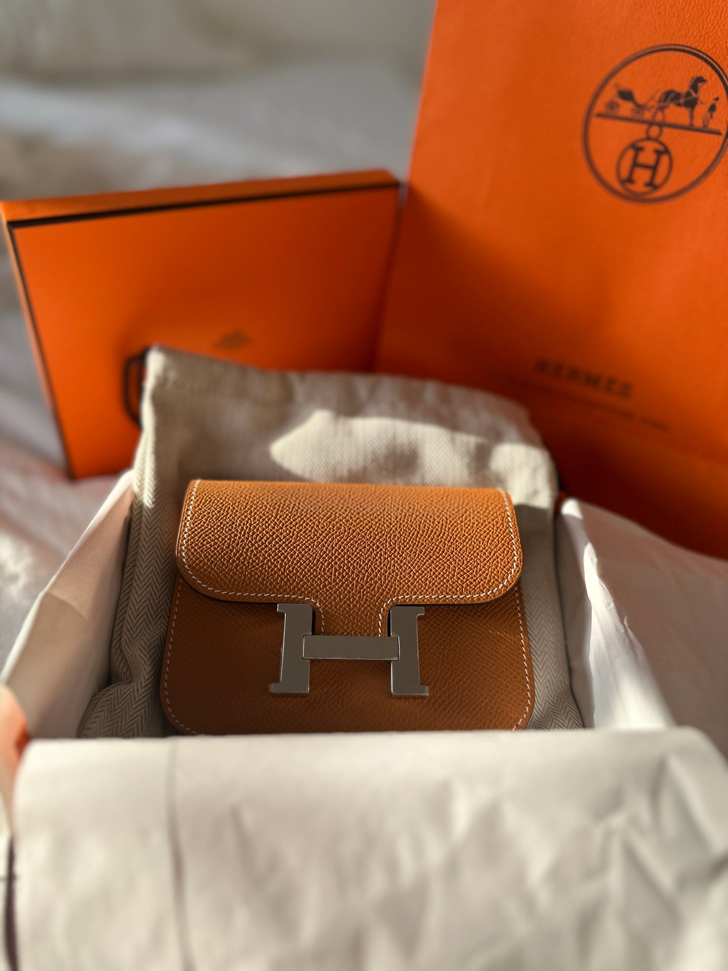 Hermes Constance Slim Gold X Sliver