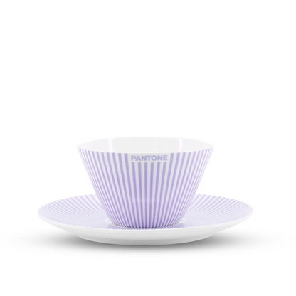 【Pantone Limited Edition】白瓷咖啡杯碟套裝