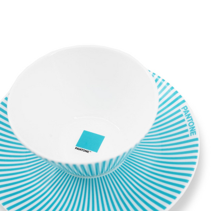 【Pantone Limited Edition】白瓷咖啡杯碟套裝