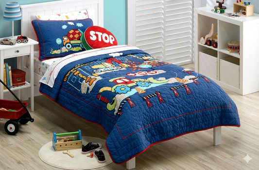 Freckles 手工絎縫兒童被