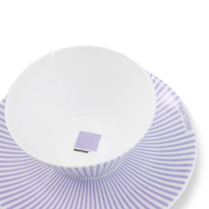 【Pantone Limited Edition】白瓷咖啡杯碟套裝