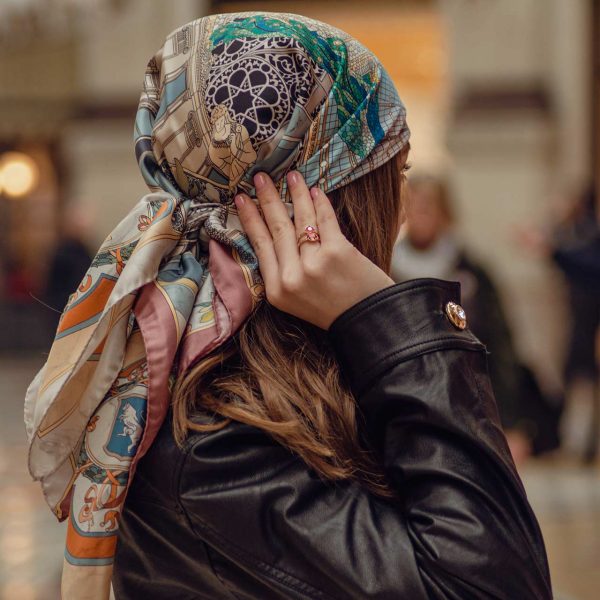 The Rising City M -90x90 Scarf